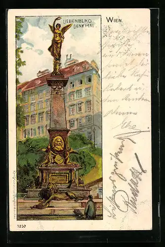 Lithographie Wien, Liebenberg-Denkmal