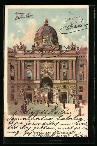 Lithographie Wien, Burgthor