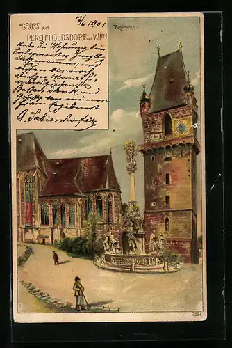 Lithographie Wien, Perchtoldsdorf