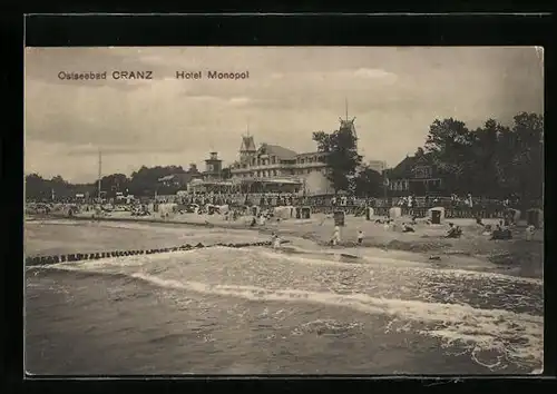 AK Cranz, Hotel Monopol am Strand