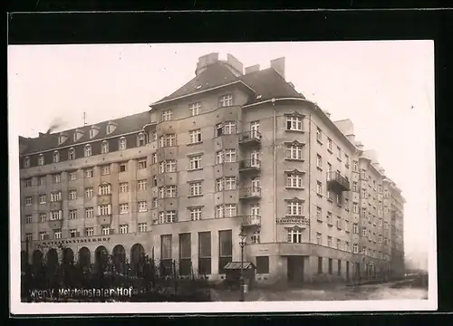 AK Wien, Wohnhausanlage Metzleinstaler Hof