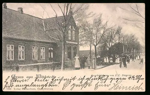 AK Mildstedt, Geschäftshaus von J. C. Jürgens