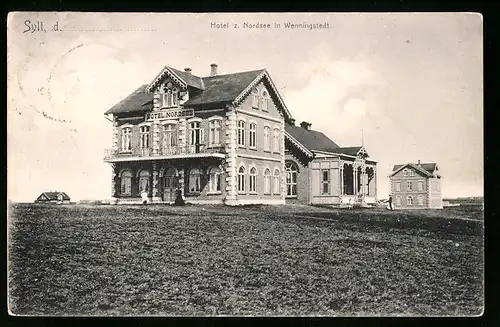 AK Wenningstedt a. Sylt, Hotel z. Nordsee