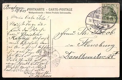 AK Wenningstedt a. Sylt, Hotel z. Nordsee