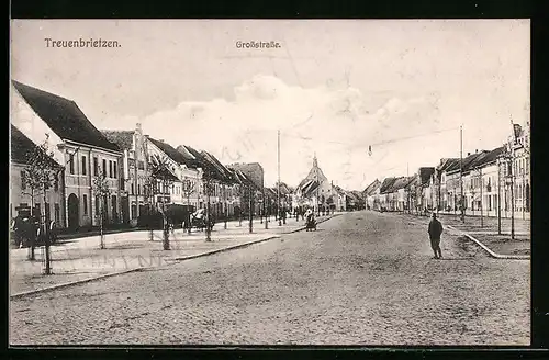 AK Treuenbrietzen, Partie in der Grossstrasse