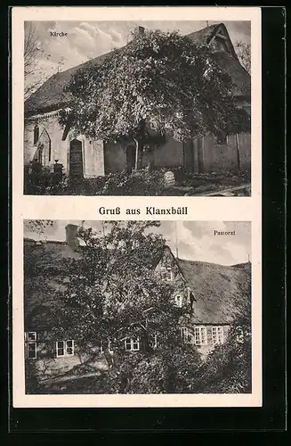 AK Klanxbüll, Kirche und Pastorat