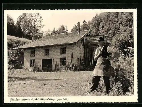 AK Ruhpolding, Glockenschmiede mit Schmied