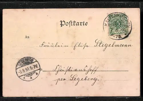 AK Schmalfeld i. Holstein, Wöbke`s Gasthaus, Zastrow`s Gastwirtschaft, Harm`s Kaufhaus