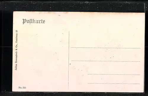 AK Hamburg-Wohldorf, Zum altdeutschen Gasthause von F. C. Brezinsky