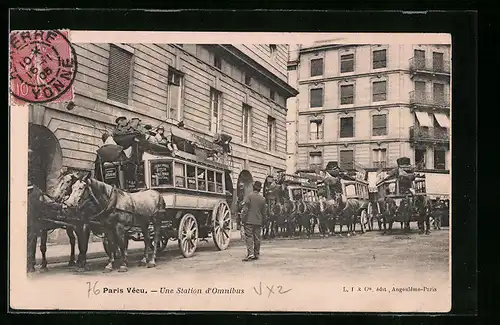 AK Paris, Une Station d`Omnibus