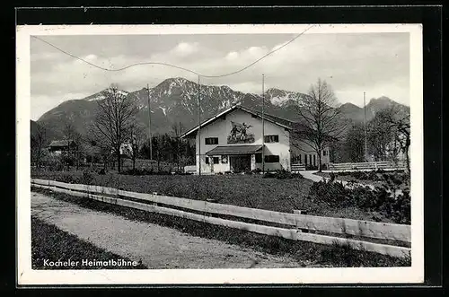 AK Kochel am See, Kocheler Heimatbühne