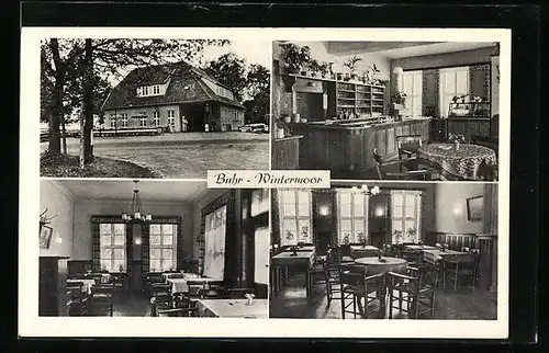 AK Wintermoor i. d. Lüneburger Heide, Gasthaus Buhr-Wintermoor