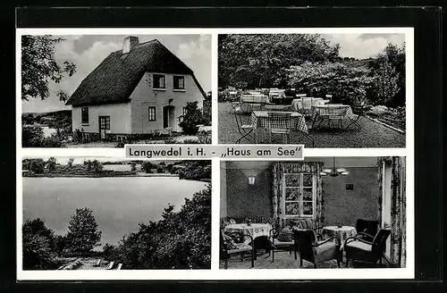 AK Langwedel i. H., Restauration Haus am See