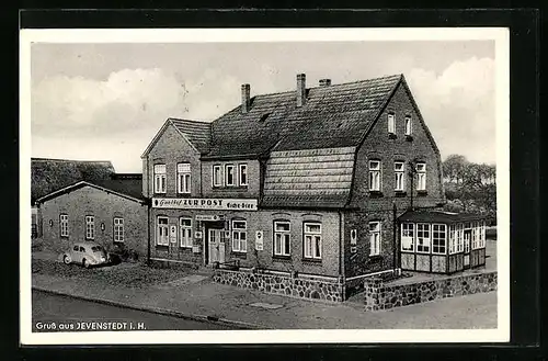 AK Jevenstedt i. H., Gasthof zur Post