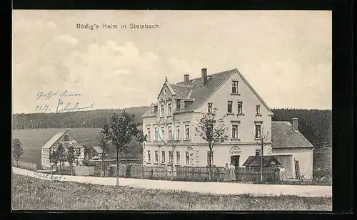AK Steinbach, Rödig`s Heim mit Gasthof