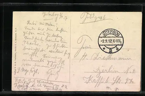 AK Jüterbog, Blick auf die Sparkasse