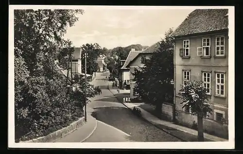 AK Fallingbostel, Blick durch die Soltauer Strasse