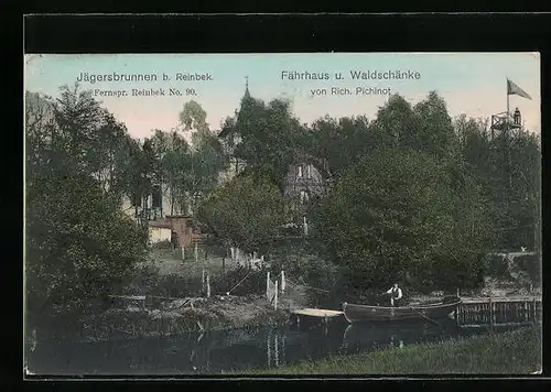 AK Reinbek, Fährhaus und Waldschänke Jägersbrunnen