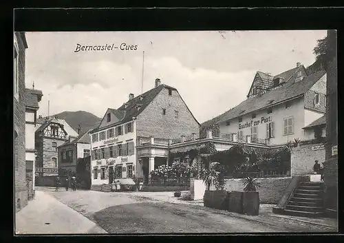 AK Berncastel-Cues, Gasthof zur Post, Hotel Nic Lukas