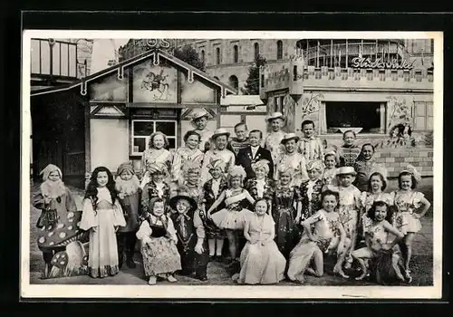 AK München-Solln, C. H. Schäfers Circus-Stadt Liliput, Memlingstrasse 11