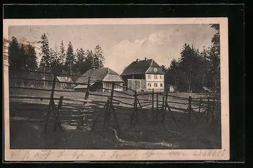 AK Altenau /Oberharz, Ahrendsberger Forsthaus