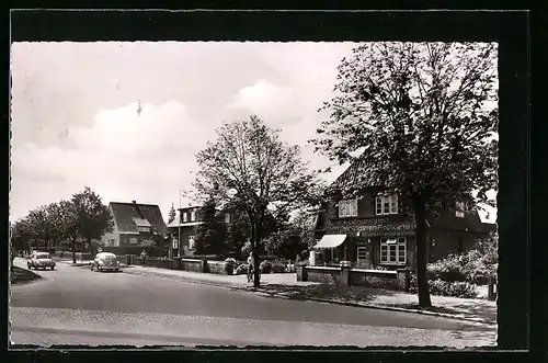 AK Bad Bramstedt in Holstein, Blick in die Georg-Alexander-Strasse