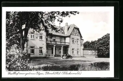 AK Itzenbüttel /Kleckerwald, Gasthof zum grünen Jäger
