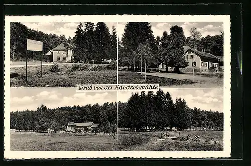 AK Bad Homburg v. d. H., Gasthaus Hardertsmühle