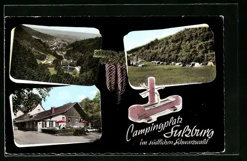 AK Sulzburg /Schwarzwald, Campingplatz und Gasthaus Alte Sägemühle