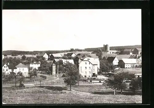 AK Obercrinitz /Kr. Zwickau, Blick auf den Ort