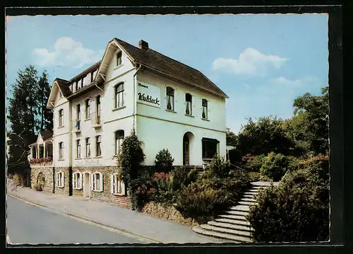 AK Rengsdorf /Westerwald, Blick auf Hotel Haus Waldeck