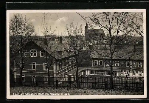 AK Neustädtel /Erzg., Müttererholungsheim am Gleesberg