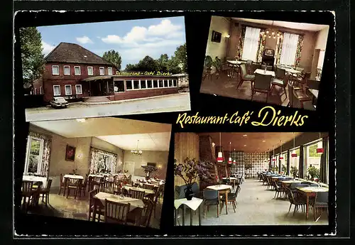 AK Hitzacker /Elbe, Restaurant-Cafe Dierks am Elbufer