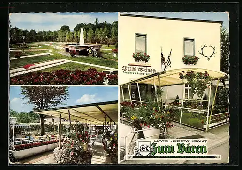 AK Hemer /Sauerland, Hotel-Restaurant Zum Bären / Jagdhaus Keune-Urbecke