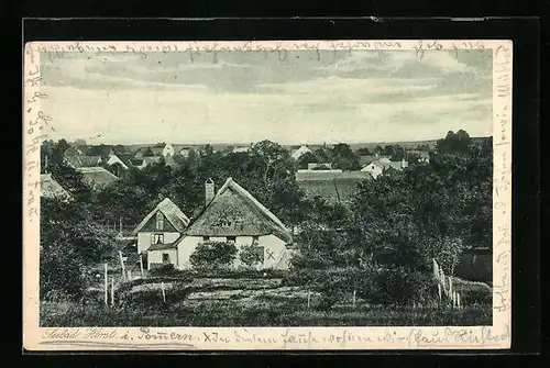 AK Horst, Totalansicht aus der Vogelschau