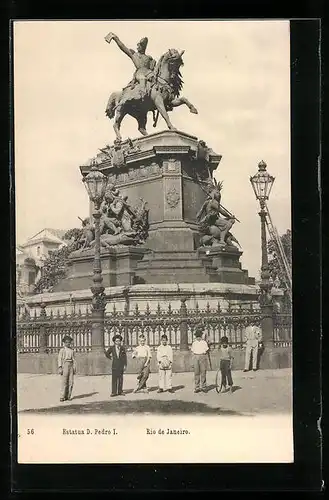 AK Rio de Janeiro, Estatua D. Pedro I.
