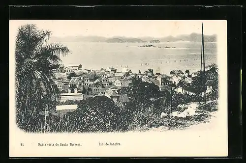 AK Rio de Janeiro, Bahia vista de Santa Therera