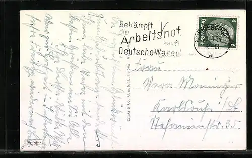 AK Königsberg, Blick auf den Silo-Speicher