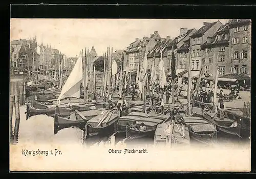 AK Königsberg, Oberer Fischmarkt