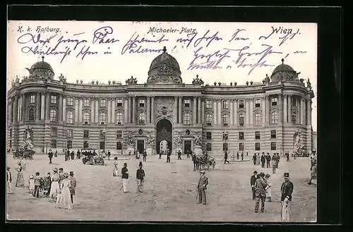 AK Wien, Hofburg, Michaeler-Platz