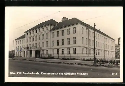 AK Wien, Dornbacherstrasse, Krankenanstalt des Göttlichen Heilandes