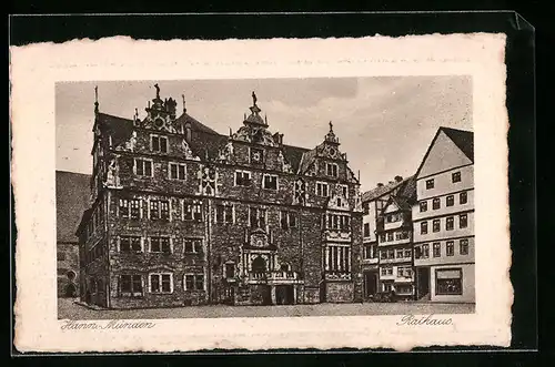 AK Hann.-Münden, Rathaus