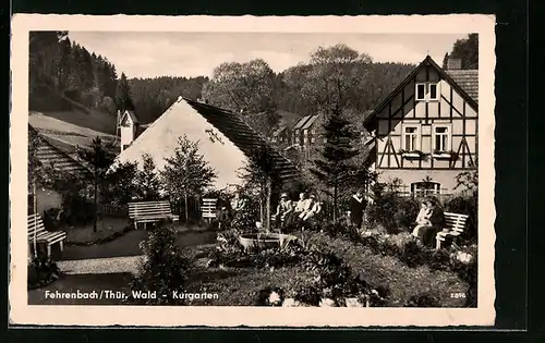 AK Fehrenbach, Kurgarten