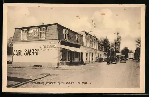 AK Fredensborg, Prinsen Byens oeldste 1. Kl. Hotel