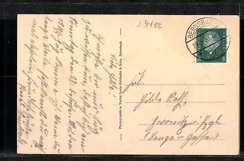 AK Bernsbach, Schule