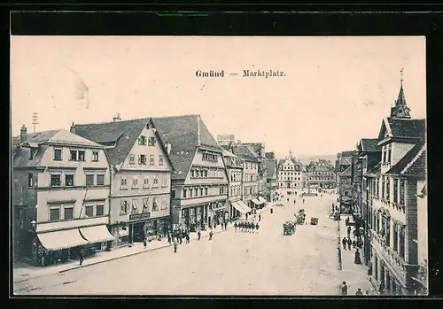 AK Gmünd, Marktplatz