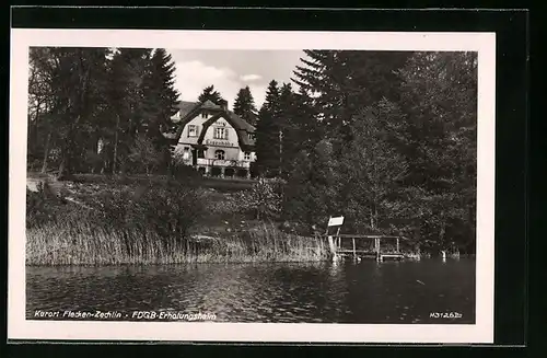 AK Flecken Zechlin, FDGB-Erholungsheim Elsenhöhe