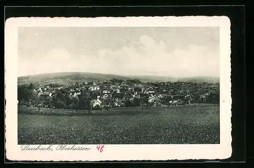 AK Laubach /Oberhessen, Fernblick auf den Ort