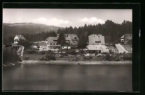 AK Schluchsee /Schwarzwald, Cafe am See