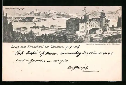 AK Chiemsee, Strandhotel am Seeufer